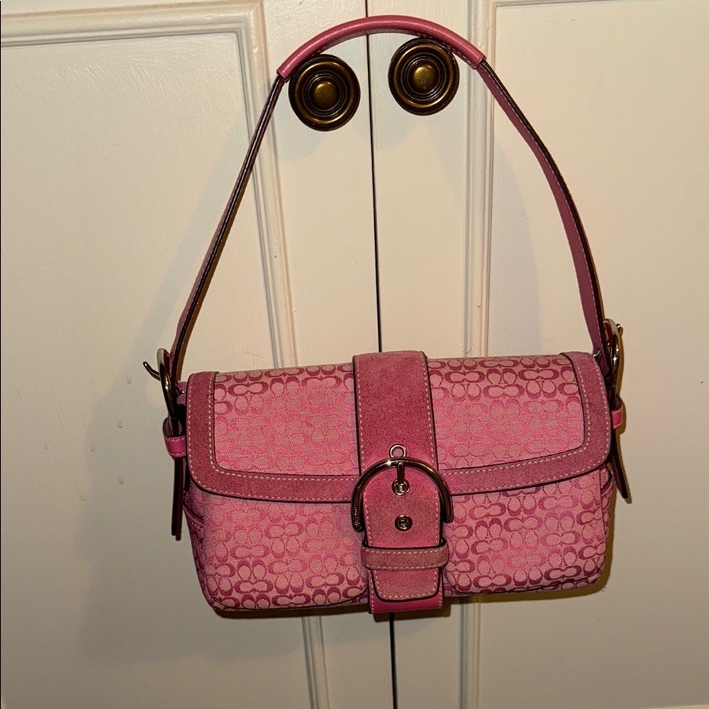 Pink Designer Shoulder Bag